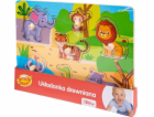 Dřevěná puzzle zoo