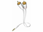 in-akustik 003100005 Star Audio Kabel 3,5 mm Jack - Cinch...