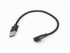 Gembird kábel nabíjací Lightning 8-pin (M) 90° na USB 2.0...