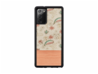 MAN&WOOD case for Galaxy Note 20 pink flower black