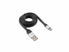 Sbox USB 2.0-Type-C/2.4A black/silver 1.5M