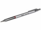 rotring Rapid Pro Ballpoint Pen Chrome with Refill M-Blue