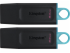 Kingston DataTraveler Exodia 64 GB 2er Pack, USB-Stick DT...