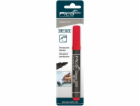 Pica Permanent Marker 1-4mm, Round Tip, red  Retail Packa...