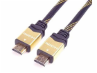 PremiumCord designový HDMI 2.0 kabel, zlacené konektory, 3m