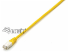 Vybavit Patchcord Cat6a, S/FTP, 10m, žlutá (605666)