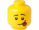 LEGO úložná hlava "Silly", velká, úložná krabice"