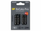 GP Nabíjecí bat. ReCyko Pro AAA (HR03) 800mAh- 6ks