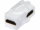 Lindy HDMI 90o Doppelkupplung Keystone pro Wanddose Keyst...