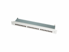 LogiLink Patch Panel - RJ-45 X 24 - Hellšedá, RAL 7035 - ...