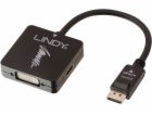 Lindy DisplayPort - HDMI - D-Sub (VGA) - DVI-I AV adaptér...