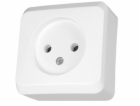 Schneider Electric Socket 1krát B/U 16A IP20 WHITE GWN-12...