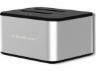 Qoltec 5316 2x HDD / SSD docking station | 2.5  /3.5  SAT...