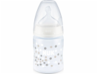 NUK Láhev NUK FC+ s indikátorem tepl. 150ml 0-6 M bílá