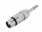 NEUTRIK Adaptér XLR(F)/Jack(M) stereo NA3FP