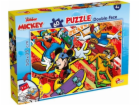 Lisciani Oboustranné puzzle 60 dílků. Mickey Mouse o rozm...