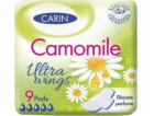 Vložky hygienické s křídelky ultra tenké 5 ks Camomile Cari