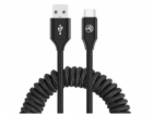 Tellur Data cable Extendable USB to Type-C 3A 1.8m black