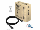 Club3D kabel USB4 Gen3x2 Typ-C, Oboustranný USB-IF Certif...