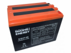 GOOWEI ENERGY 12V 55Ah 6-EVF-55 Pb trakční záložní akumul...