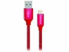 Colorway Datový Kabel USB/ Apple Lightning/ 2.1A/ 1m/ Čer...