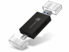 Connect IT CFF-1020-BK CONNECT IT USB-C/USB-A čtečka karet