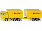 SIKU 1694 DHL kamion s přívěsem