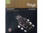 Stagg AC-1048-PH, sada strun pro akustickou kytaru, extra...