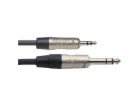 Stagg NAC2MPSPSR, propojovací kabel Jack 3,5 mm - Jack 6,...