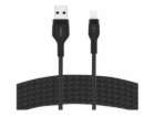 Belkin Flex Lightning/USB-A 3m mfi cert., cerný    CAA010...