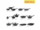 Wok Stella Nova litý hliník černý 10,0cm 30,0cm 5,0l KL-1...