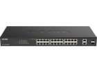 Přepínač D-Link D-Link Switch 26-port vrstva2 Poe+Gigabit...