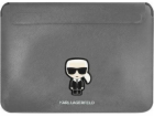 Karl Lagerfeld Saffiano Ikonik Computer pouzdro 16" Silve...