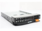 SUPERMICRO Black gen-5 3.5-to-2.5 NVMe drive tray, Orange...