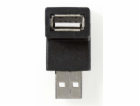 NEDIS adaptér USB 2.0/ zástrčka USB-A - zásuvka USB-A zás...