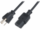 LogiLink US NEMA5-15P - IEC60320-1 C13 napájecí kabel 1,8...