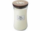 Vonná svíčka WoodWick Linen 609,5g