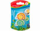 Keyroad Keyroad Universal Eraser Snail, 2 ks, blistr, Mix...