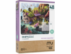 Ecopuzzle 48 dobrodružství červů MUDUKO