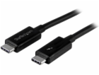 StarTech USB-C – USB-C USB kabel 2 m černý (TBLT3MM2M)