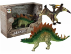 LEANToys figurka Dinosauří sada - Stegosaurus, Pteranodon...