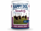 Plechovka pro psy Happy Dog - STRUŚ 400g