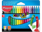 Pastelky na svíčky Maped Colorpeps 18 barev MAPED