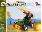 ALLEBLOX Blocks Militaria Military Vehicle 32 prvků Alleb...