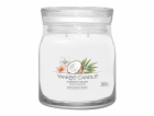 Svíčka ve skleněné dóze Yankee Candle, Kokosová pláž, 368 g