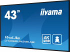 43" iiyama LH4360UHS-B1AG: VA,4K UHD,And.11,24/7