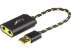  Xtrfy SC1 - černá - žlutá - USB - 2 x 3,5 mm - samec - s...