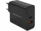 Super rychlá PD nabíječka | 1xUSB-C | 1xUSB | 65W | 5-20V...