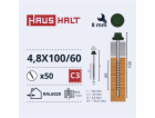 Samořezné šrouby Haushalt, DIN 7504K, 4,8 x 100/60 mm, 50...