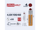 Samořezné šrouby Haushalt, DIN 7504K, 4,8 x 100/60 mm, 50...